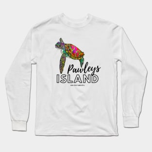 Front & Back Pawleys Island Long Sleeve T-Shirt